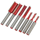 1/4 Inch Straight Shank Router Bit Wood Working Cutter 1/2 Flute Carving Cutter