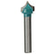Wood Making Router End Mill CNC Engraving V Groove Sharpen Bit 6mm Shank