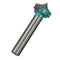 Wood Making Router End Mill CNC Engraving V Groove Sharpen Bit 6mm Shank