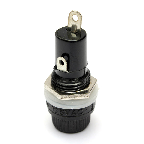 10pcs Electrical Panel Mounted Glass Fuse Holder For Radio Auto Stereo 5x20mm