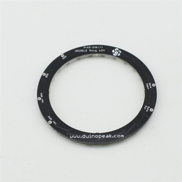 New LED Ring 24 x WS2812 5050 RGB LED with Integrated Drivers