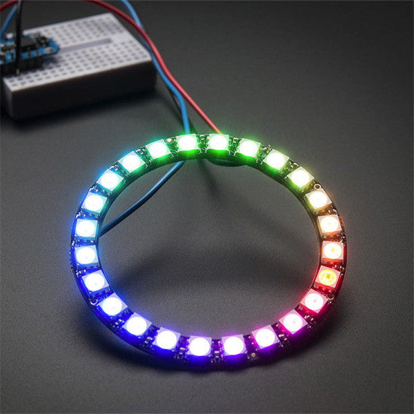 New LED Ring 24 x WS2812 5050 RGB LED with Integrated Drivers