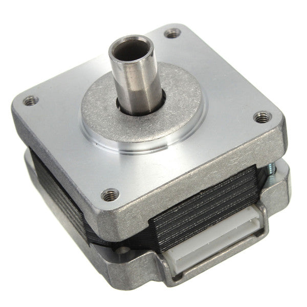 39MM  Hollow Shaft Hybrid Stepper Motor 4 Phase 5 Wire Square 1.8 Degrees Stepper Motor