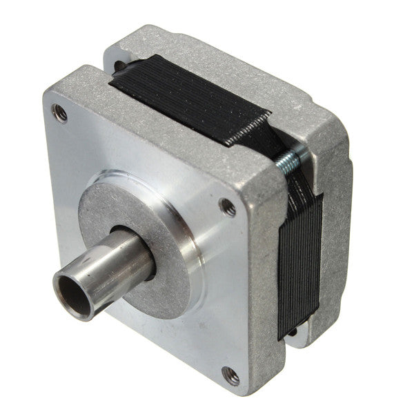 39MM  Hollow Shaft Hybrid Stepper Motor 4 Phase 5 Wire Square 1.8 Degrees Stepper Motor