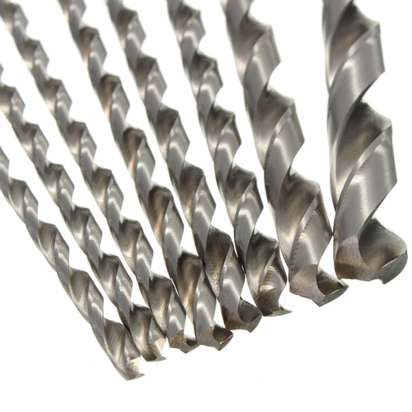 4mm To 10mm Diameter Extra Long HSS Auger Twist Drill Bit Straigth Shank 200mm