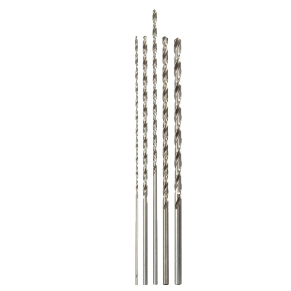 2mm To 5mm Diameter Extra Long HSS Auger Twist Drill Bit Straigth Shank 160mm