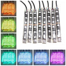 8pcs Motorcycle SportBike Strip RGB LED 5050SMD Remote Glowing Multicolor Lights