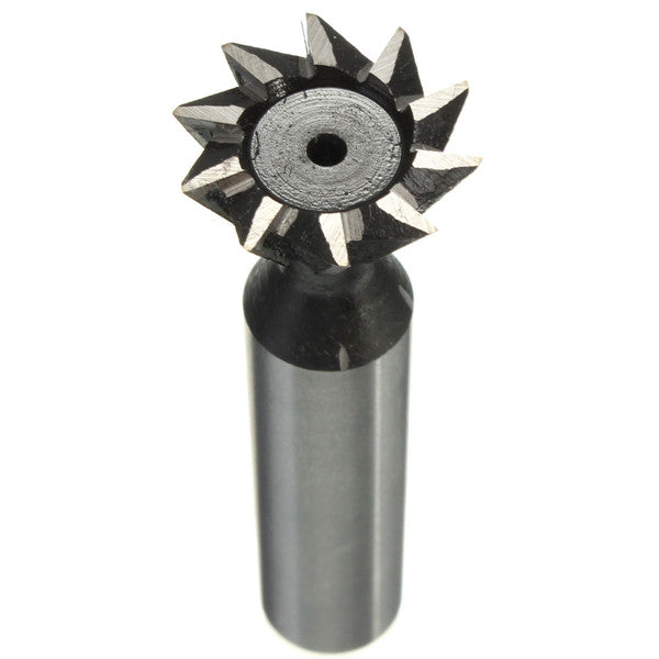 20mm 60 Degree HSS Dovetail Milling Cutter Straight Shank Woodworking Milling Cutter