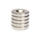 5pcs N50 20mmx4mm Strong Round Countersunk Ring Magnets 5mm Hole Rare Earth Neodymium Magnets