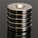 5pcs N52 15x3mm 4mm Hole Strong Round Countersunk Ring Magnets Rare Earth Neodymium Magnets