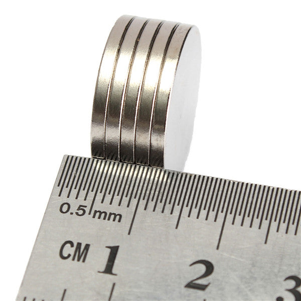 5pcs N50 Strong Round Disc Magnets 20mm x 2mm Rare Earth Neodymium Magnets