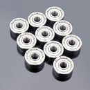 10pcs 4x13x5mm Steel Sealed Shielded Deep Groove Ball Bearing 624zz