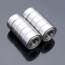 10pcs 8x19x6mm Steel Sealed Shielded Deep Groove Ball Bearing 698ZZ