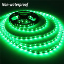 5M 3528 SMD 300 LEDs Green Non-waterproof led strip lights DC 12V
