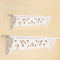White Wooded Pierced Shelves Home Wall Storage Holder Cut Out Design Wall Shelf