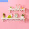White Wooded Pierced Shelves Home Wall Storage Holder Cut Out Design Wall Shelf
