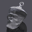 Hydroponic Plants Garden Flower Pot Skull Shape Hanging Glass Vase