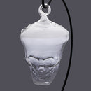 Hydroponic Plants Garden Flower Pot Skull Shape Hanging Glass Vase