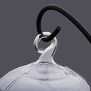 Hydroponic Plants Garden Flower Pot Skull Shape Hanging Glass Vase