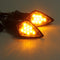 4pcs Universal Motorcycle Amber 10LEDs Turn Signal Blinker light Indicator