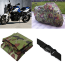 Motorcycle Bike Rain Dust Cover Outdoor UV Protector XXL Camouflage