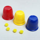 Kingmagic Three Balls Return Cups Magic Toy Magic Props G0595