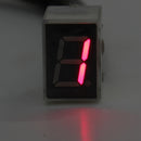 Red LED Universal Digital 6 Gears Indicator Motorcycle Display Shift Lever Sensor