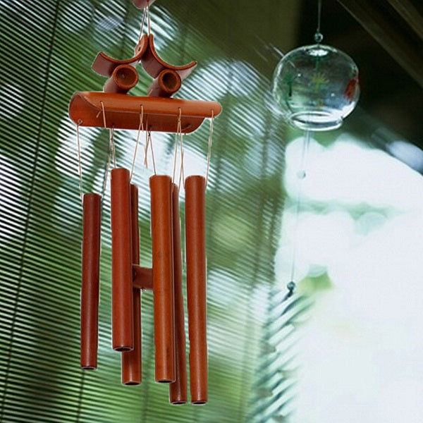 6 Tubes Bamboo Wind Chime Ornament