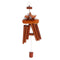 6 Tubes Bamboo Wind Chime Ornament