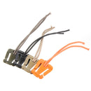 Plastic Webbing Clip Elastic Cord Cable Tidy Strap Hang Buckle Roll Wire
