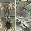Plastic Webbing Clip Elastic Cord Cable Tidy Strap Hang Buckle Roll Wire