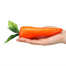 5Pcs Fake Fruit Red Artificial Carrot Kitchen Cabinet Decor Learning Photography Props