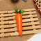 5Pcs Fake Fruit Red Artificial Carrot Kitchen Cabinet Decor Learning Photography Props