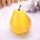 5pcs Artificial Fruit Pear Mould Baby Props Fake Plastic Fruits Home Decorating Mold