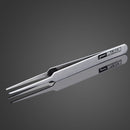 GOOI TS - 14 1mm Superfine Straight Tweezers Non-corrosive Stainless Steel Tweezers