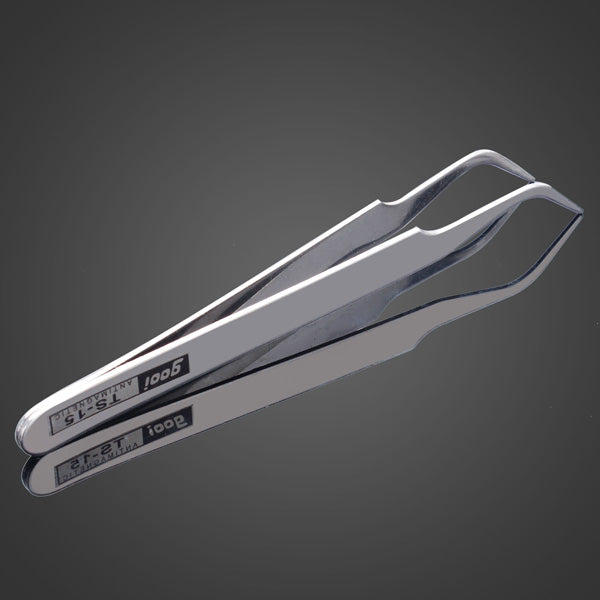 GOOI TS - 15 1mm 45 Curved Tweezers High Precision Rhinestone Tweezers