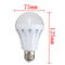 E27 7W 27 SMD 2835 White/Warm White LED Globe Light Bulb 110V