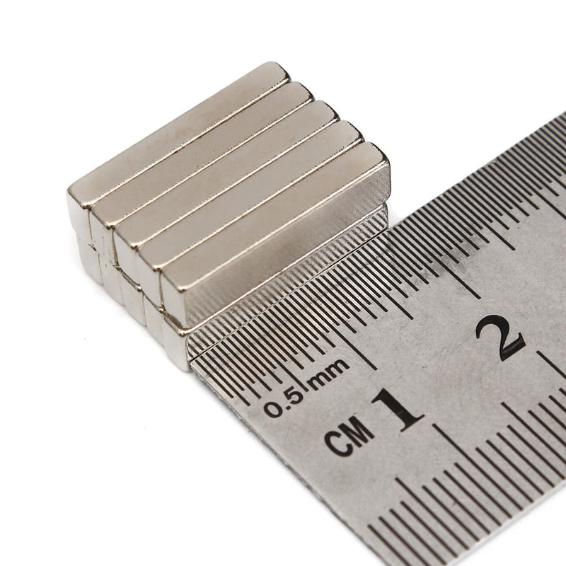 10pcs N50  20x5x3mm Strong Block Cuboid Magnets Rare Earth Neodymium Magnets