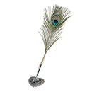LS806-G Peacock Feather Pen Quill Dip Pen Gift Set