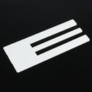 Piano Keytops - Simulated Ivory for Replacing Key Top Piano Accessory