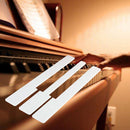 Piano Keytops - Simulated Ivory for Replacing Key Top Piano Accessory
