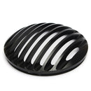 6inch Motorcycle Bullet Halogen Headlight Grill Cover Black CNC Aluminum For Harley