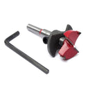 Boring Wood Hole Saw Cutter Drill Bit and Depth Guide Wood Working Tungsten Tipped Carbide Drilling Hinge Hole