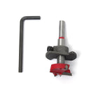 Boring Wood Hole Saw Cutter Drill Bit and Depth Guide Wood Working Tungsten Tipped Carbide Drilling Hinge Hole