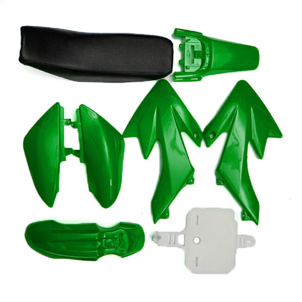 50cc 110cc 125cc 140cc Plastic 4-Stroke CRF50 Pit Bike Set Mudguard Seat