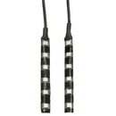 2pcs Universal Amber 6 LED Motorcycle Strip Turn Signal Indicator Blinker Light