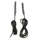2pcs Universal Amber 6 LED Motorcycle Strip Turn Signal Indicator Blinker Light