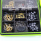 Assorted Fishing Tackle Set Tackle Box Jig Swivels Hooks Fishing Accessories