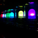 Geekcreit DIY Aurora LED Colorful Light Cube Chromatography Glass Clock Kit