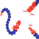 6mm Plastic Flexible Water Oil Coolant Pipe 400/500/600mm Cooling Hose For Lathe CNC